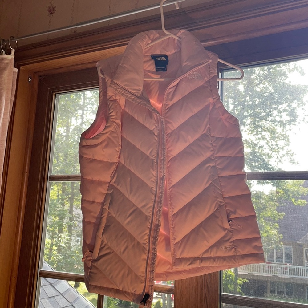 Pink Northface XS Puffer Vest